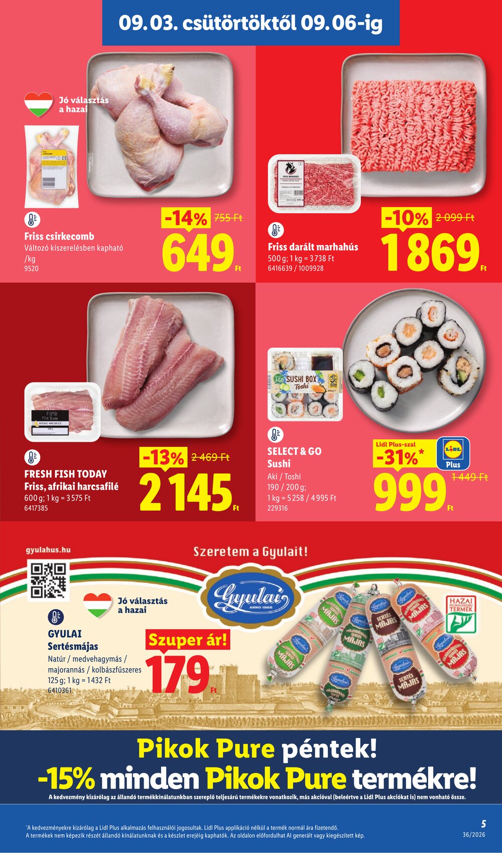 Lidl akciós újság 2026.09.03-tól - 5. oldal.