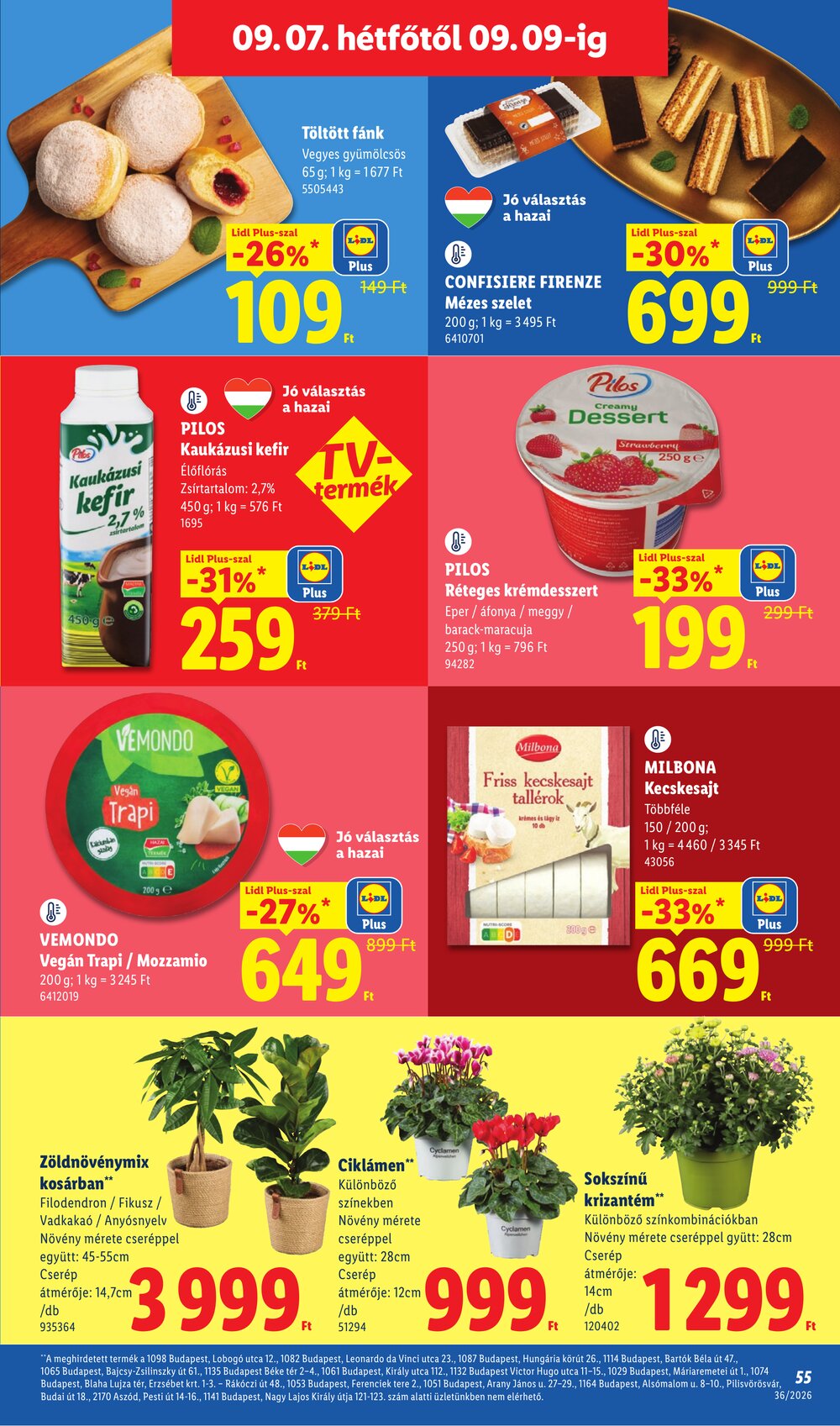 Lidl akciós újság 2026.09.03-tól - 55. oldal.