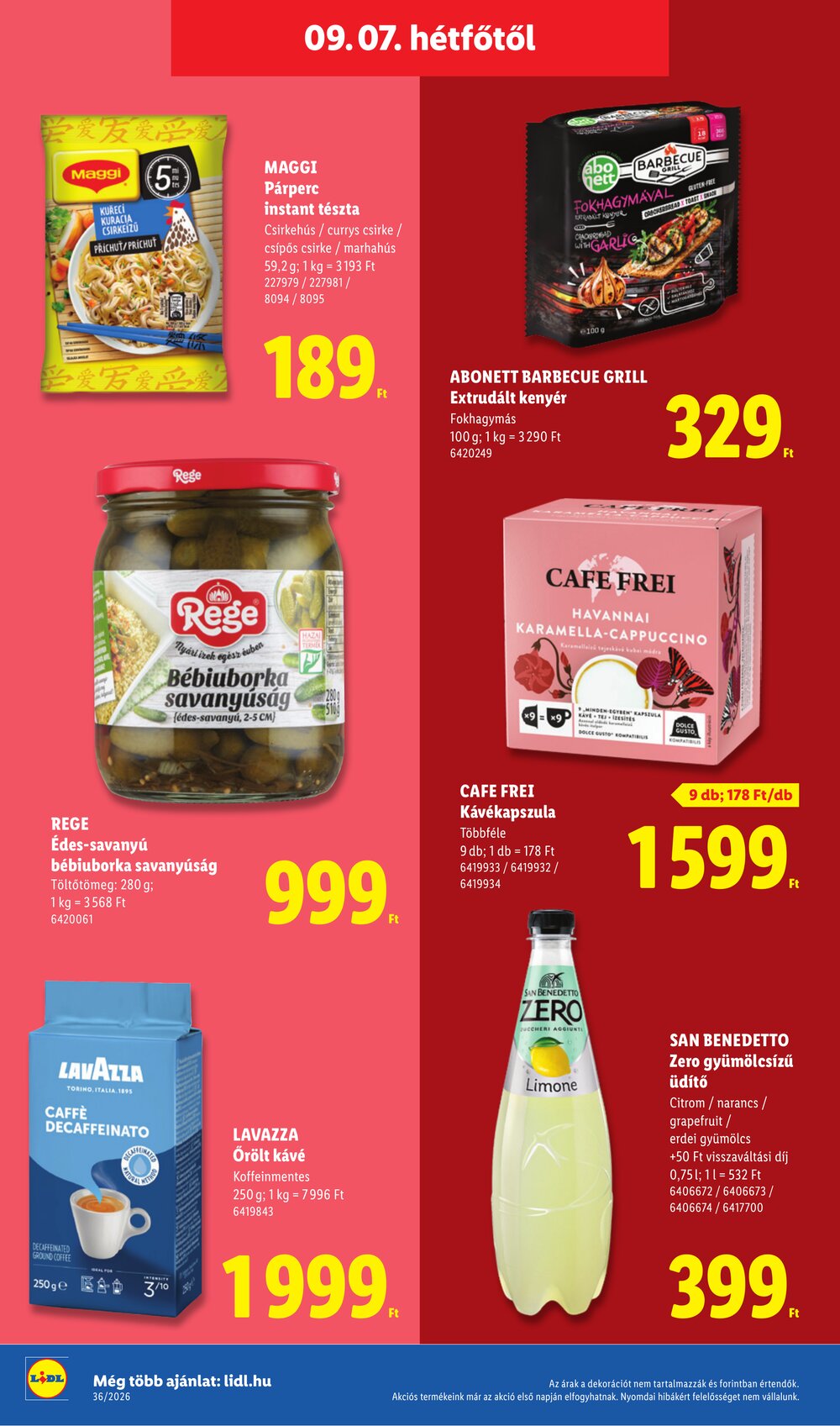 Lidl akciós újság 2026.09.03-tól - 66. oldal.