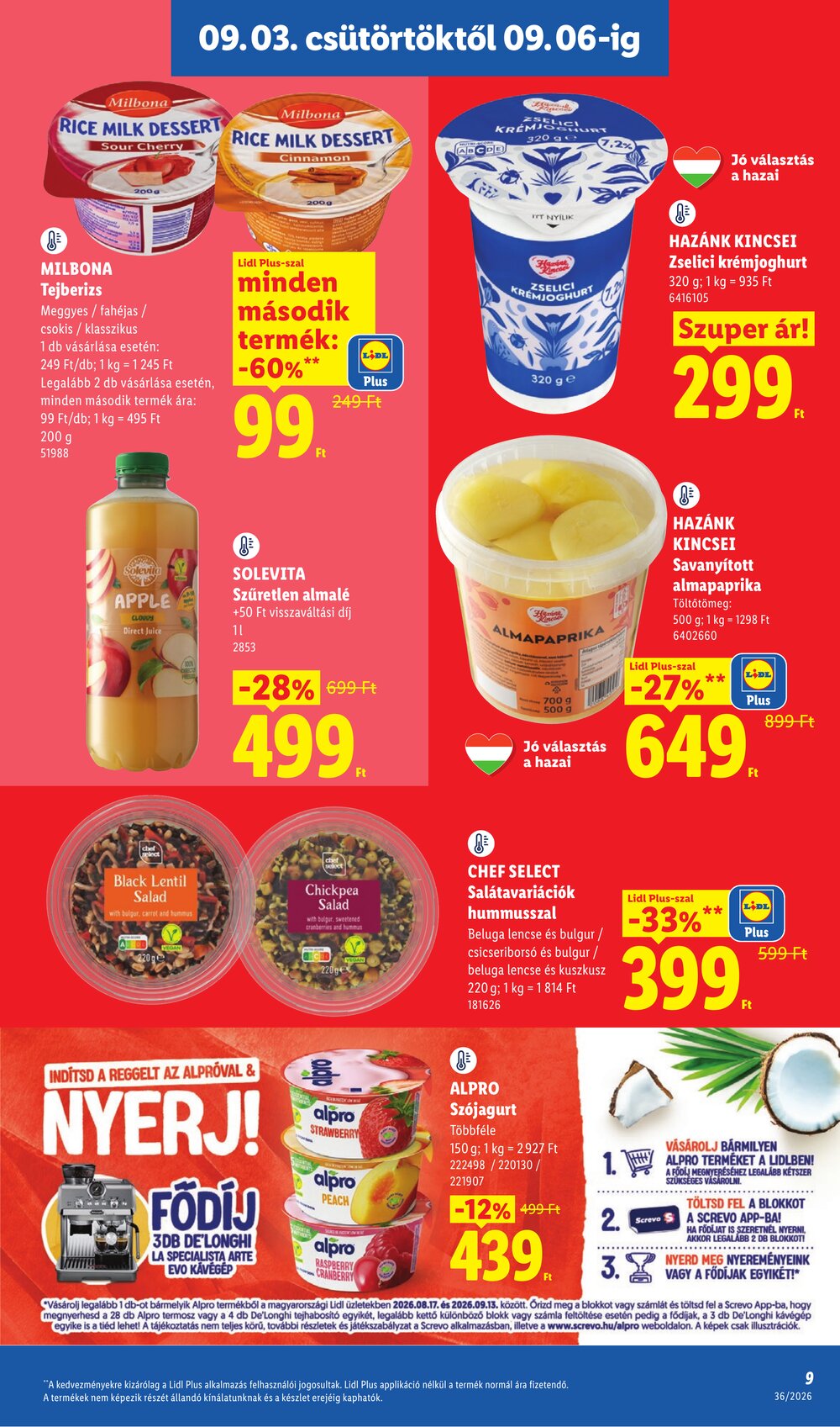 Lidl akciós újság 2026.09.03-tól - 9. oldal.