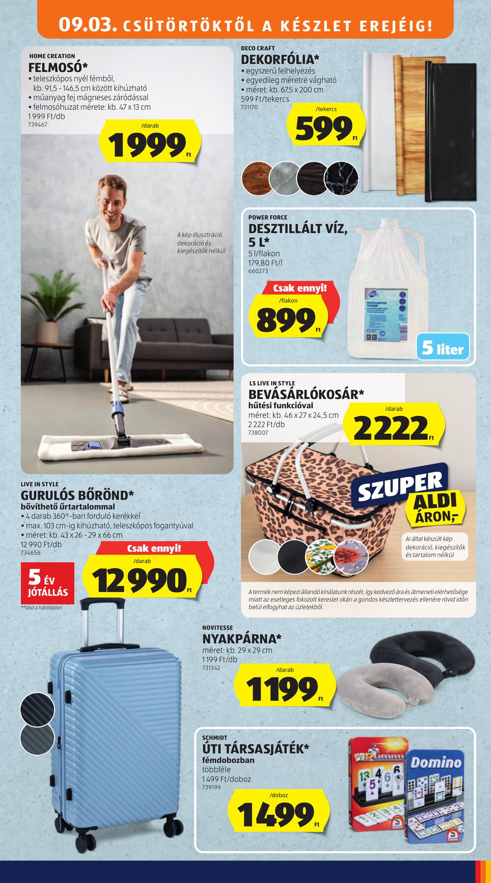 Aldi akciós újság 2026.09.03-tól - 43. oldal.