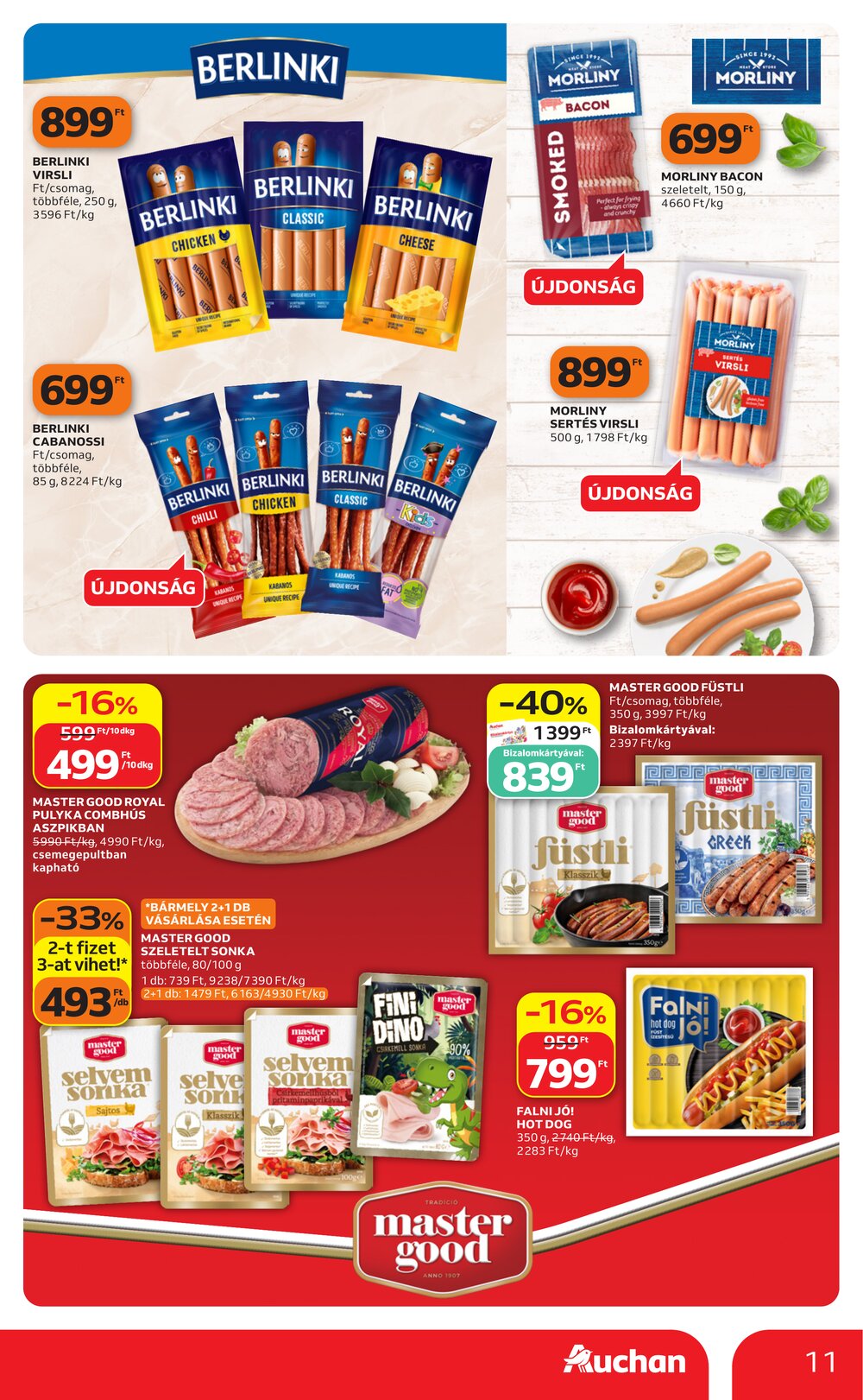 Auchan akciós újság 2026.09.03-tól - 11. oldal.