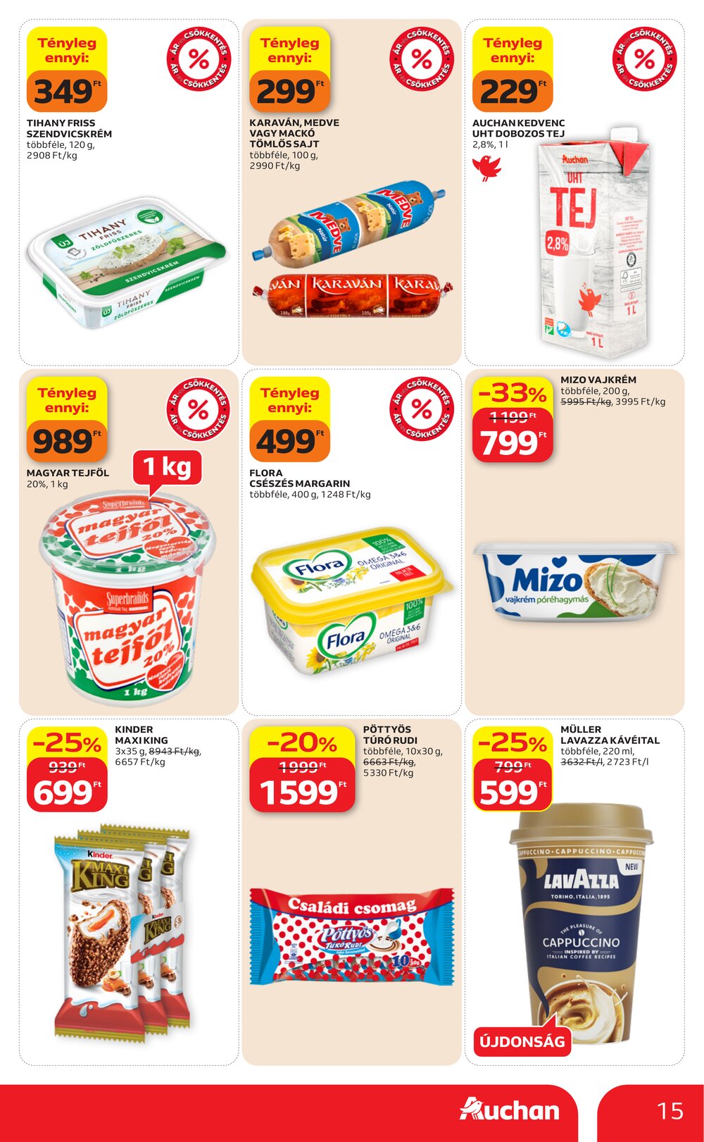 Auchan akciós újság 2026.09.03-tól - 15. oldal.