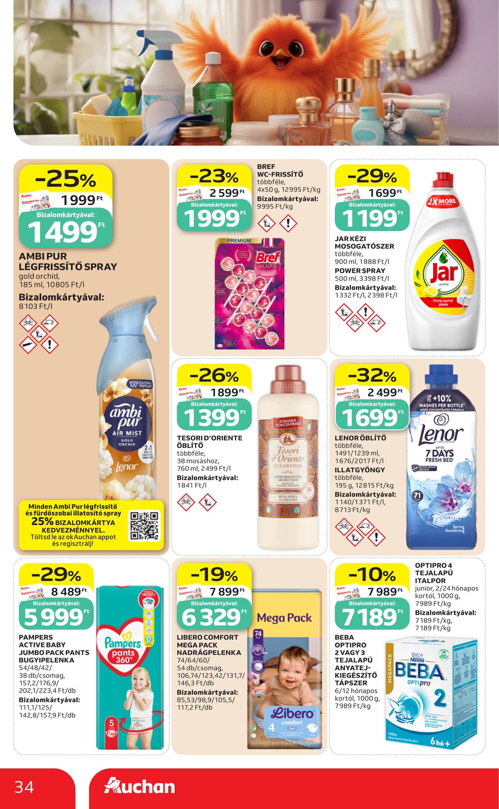 Auchan akciós újság 2026.09.03-tól - 34. oldal.