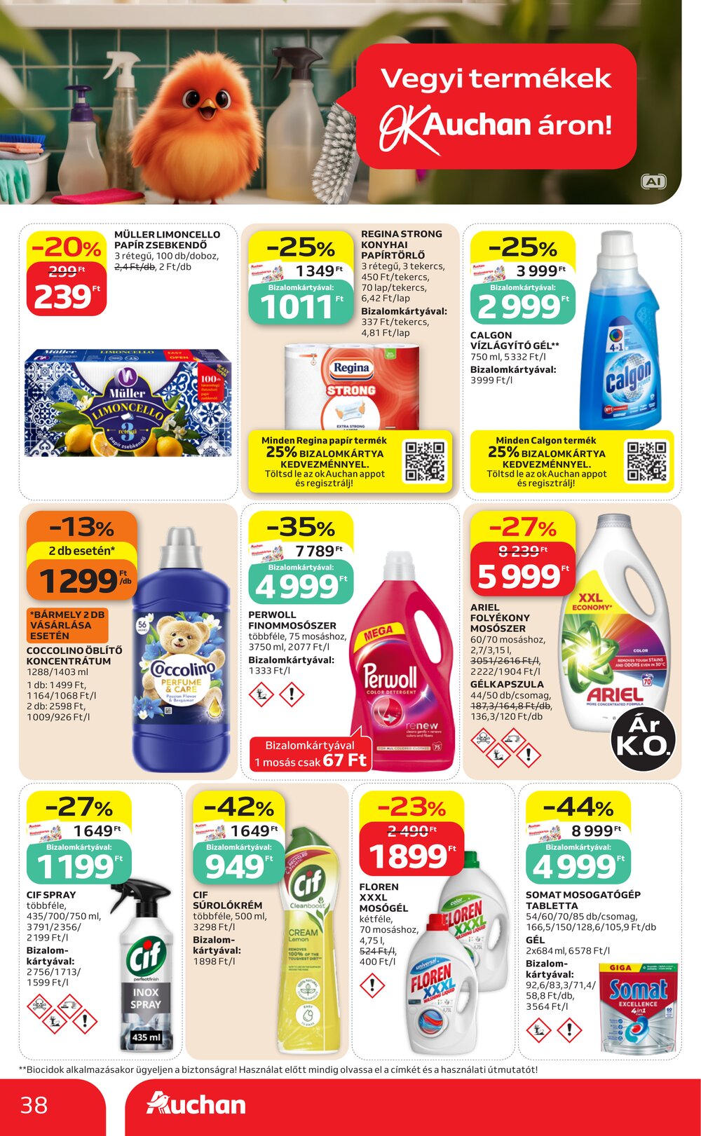 Auchan akciós újság 2026.09.03-tól - 38. oldal.