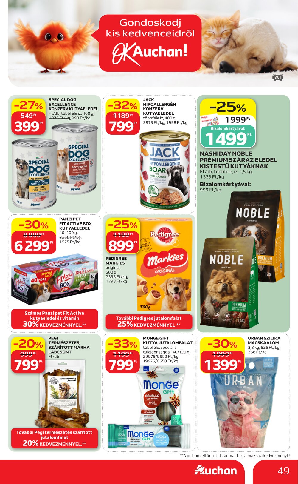 Auchan akciós újság 2026.09.03-tól - 49. oldal.