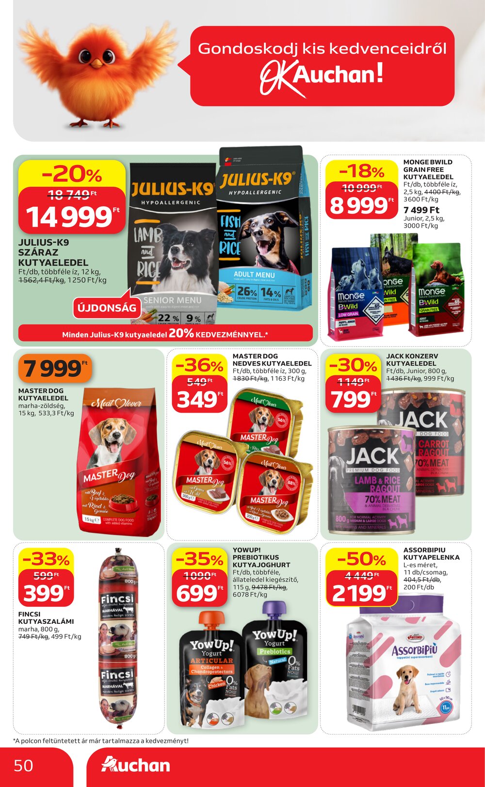 Auchan akciós újság 2026.09.03-tól - 50. oldal.