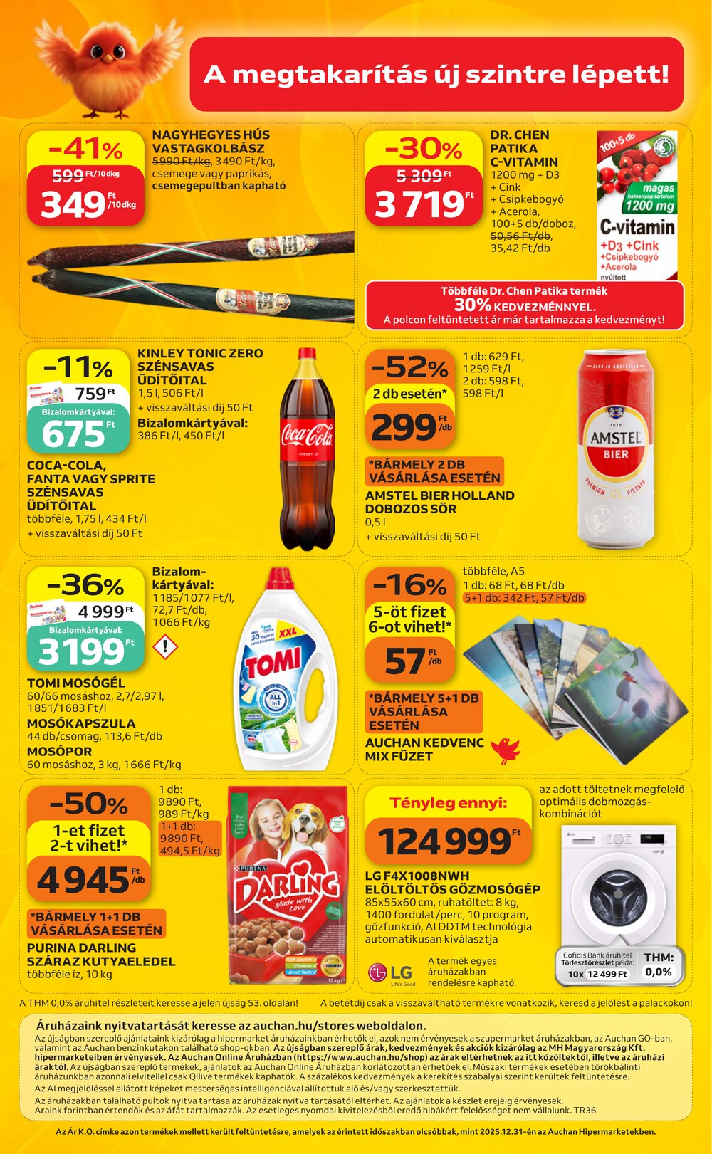 Auchan akciós újság 2026.09.03-tól - 64. oldal.
