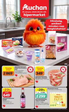 Auchan akciós újság 2026.09.03-tól