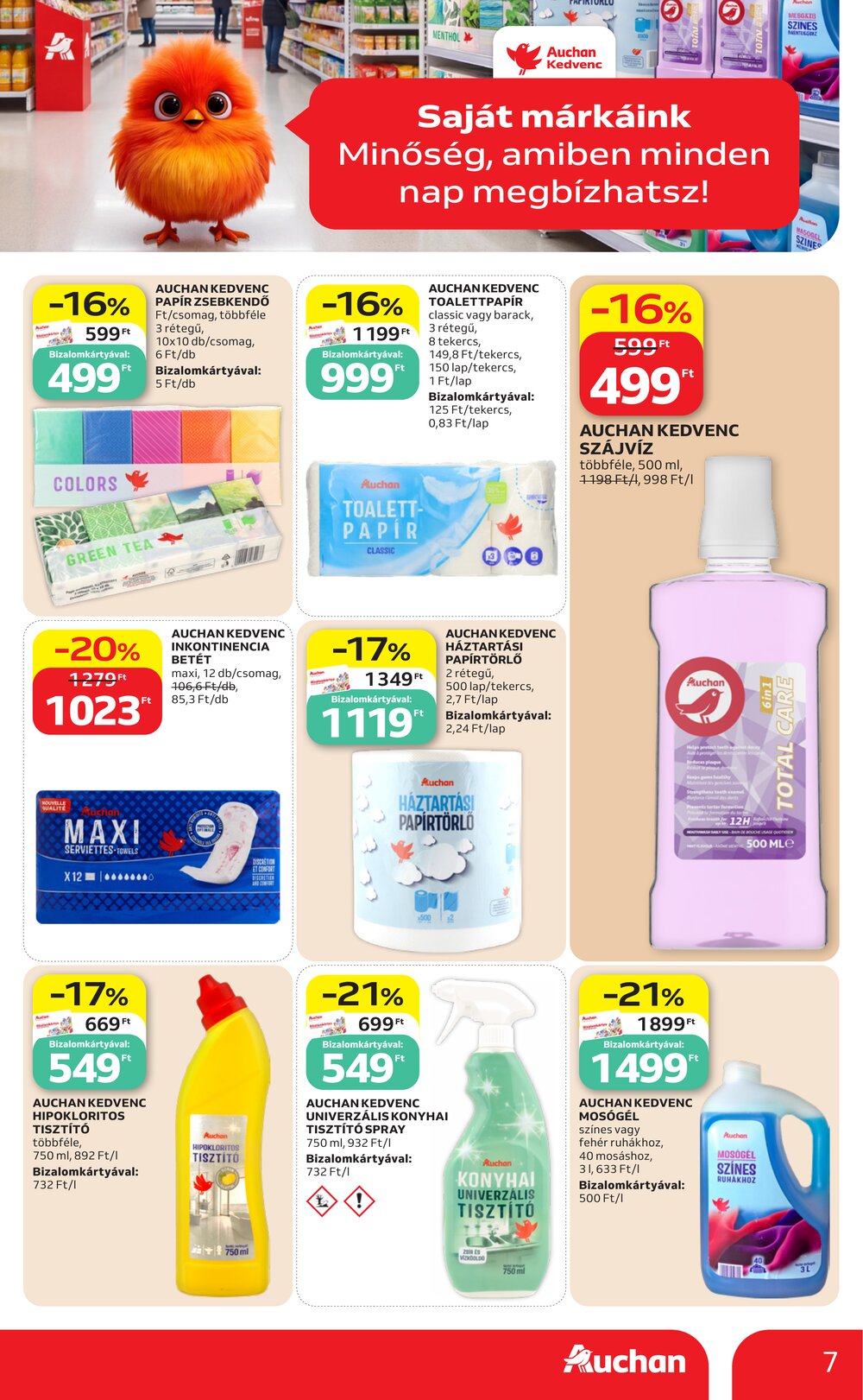 Auchan akciós újság 2026.09.03-tól - 7. oldal.