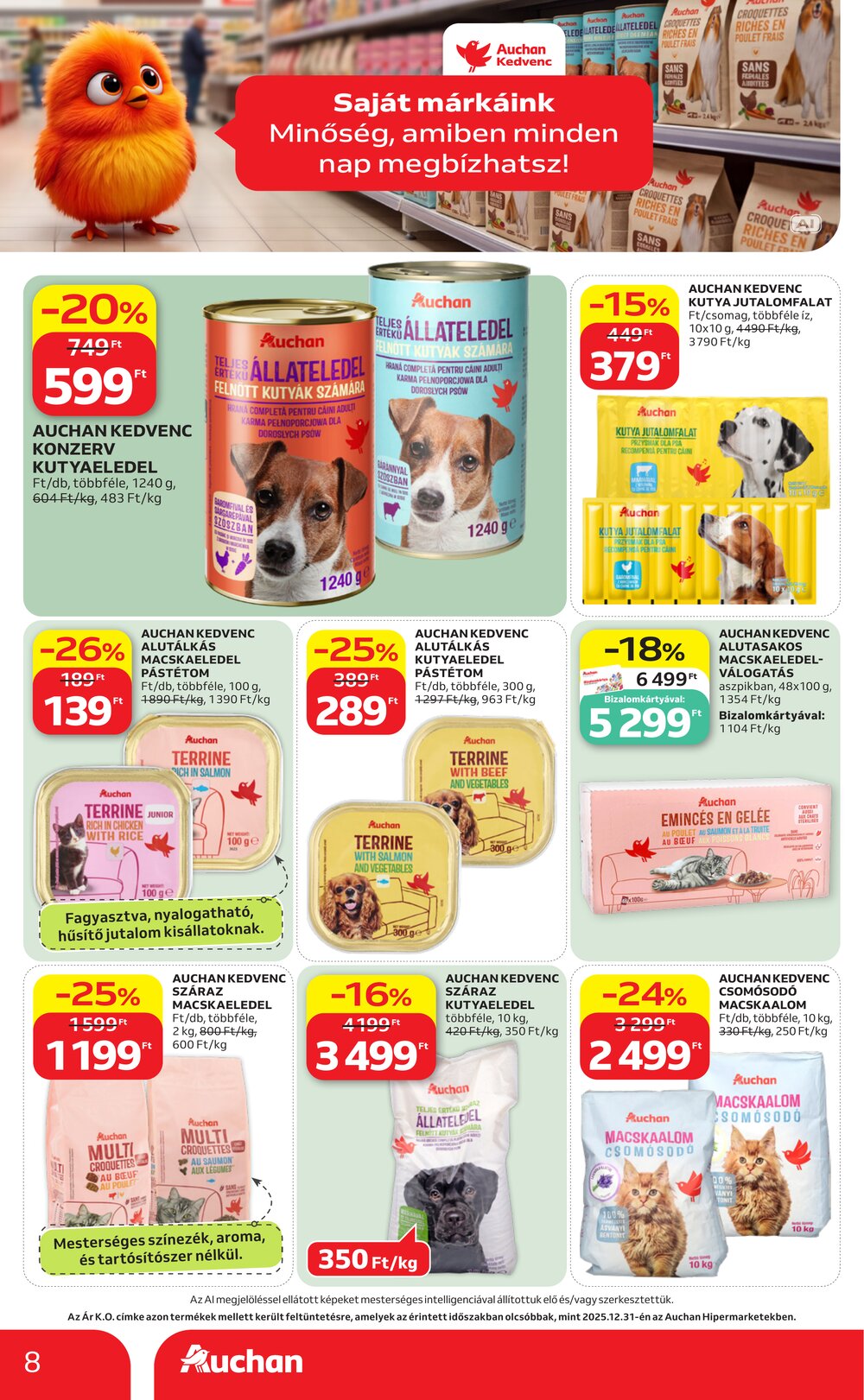 Auchan akciós újság 2026.09.03-tól - 8. oldal.