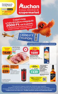 Auchan akciós újság 2026.09.03-tól