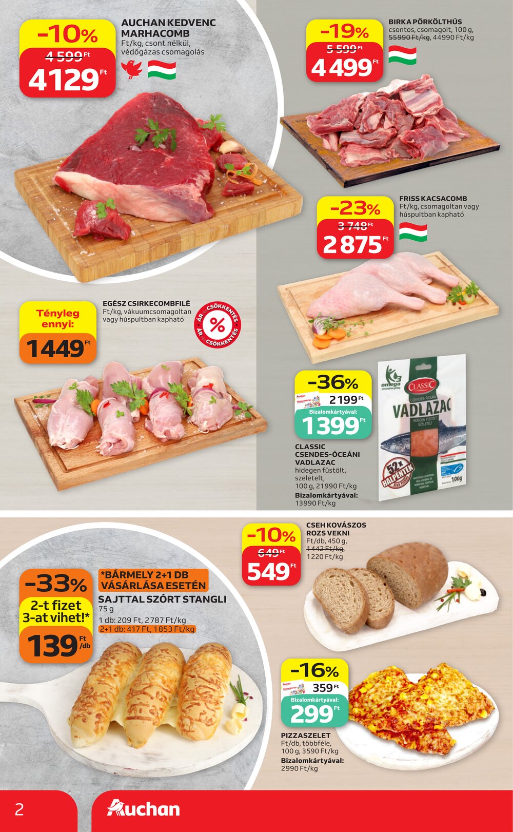Auchan akciós újság 2026.09.03-tól - 2. oldal.