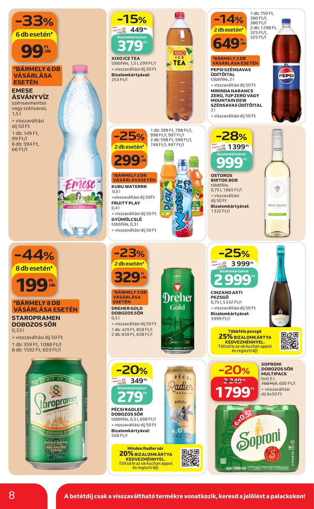 Auchan akciós újság 2026.09.03-tól - 8. oldal.
