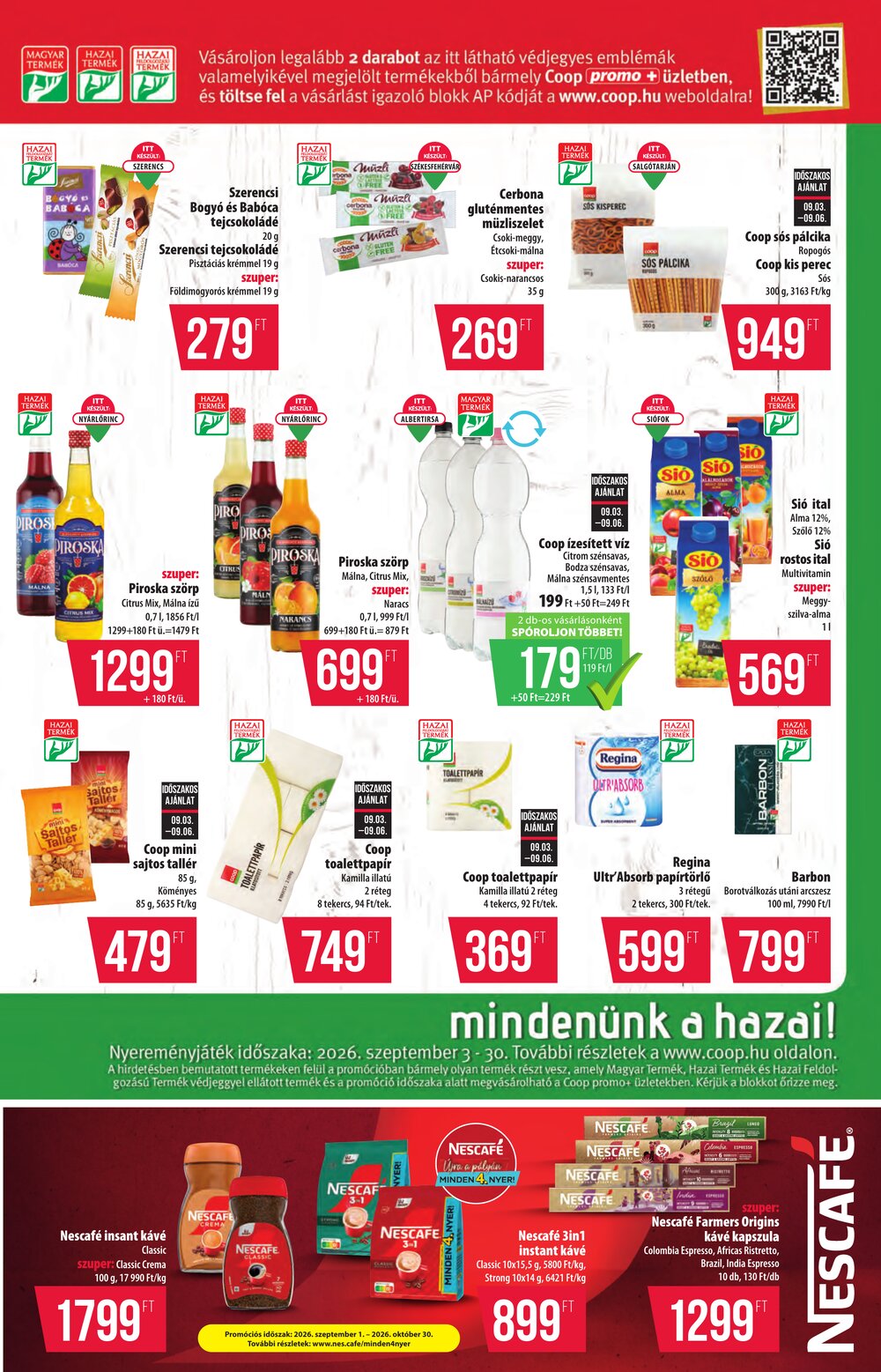 Coop akciós újság 2026.09.03-tól - 5. oldal.