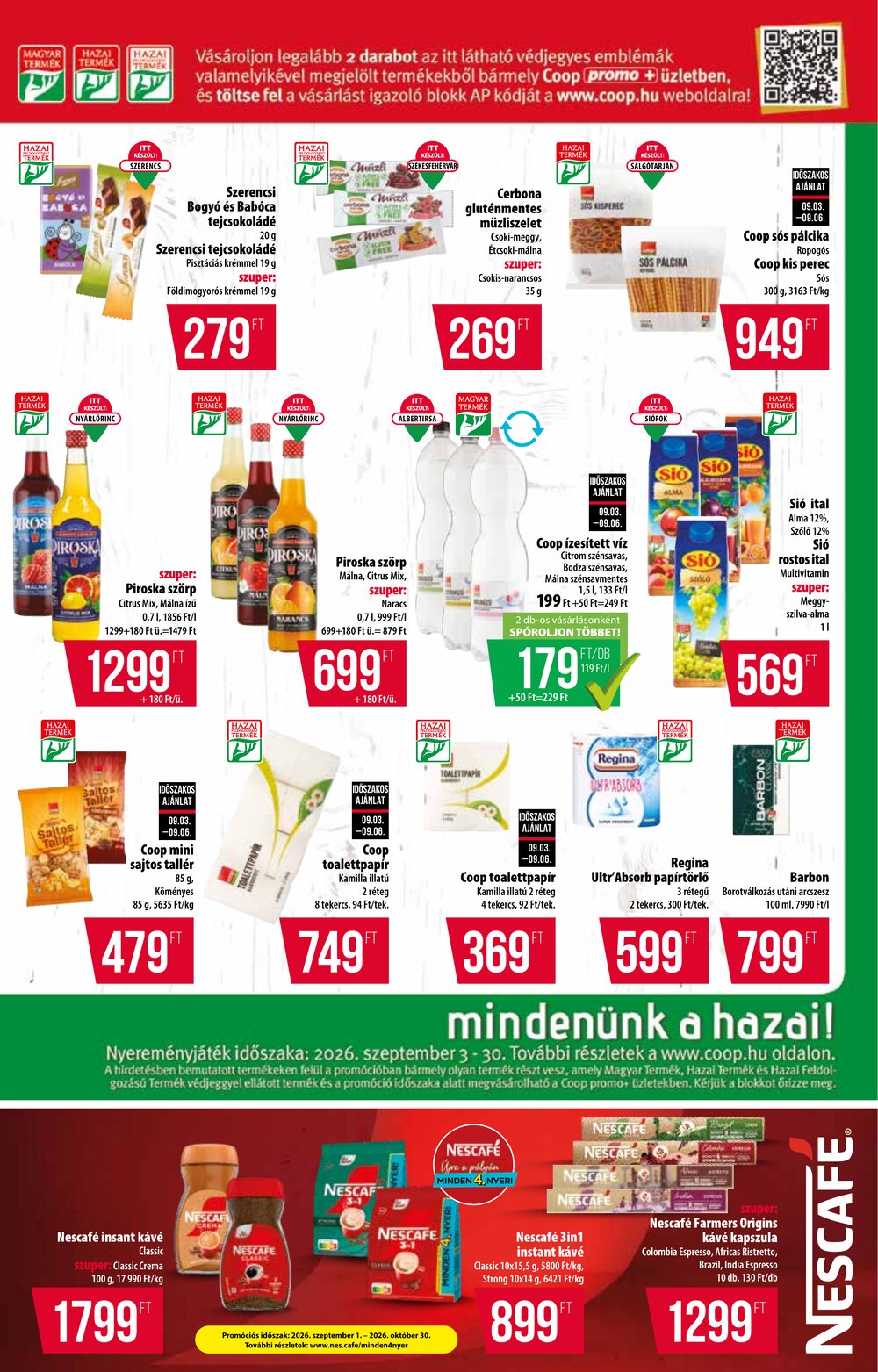 Coop akciós újság 2026.09.03-tól - 5. oldal.