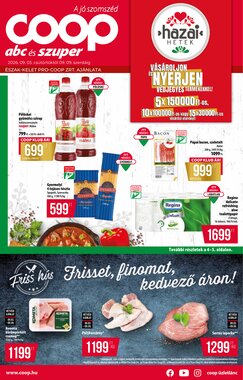 Coop akciós újság 2026.09.03-tól