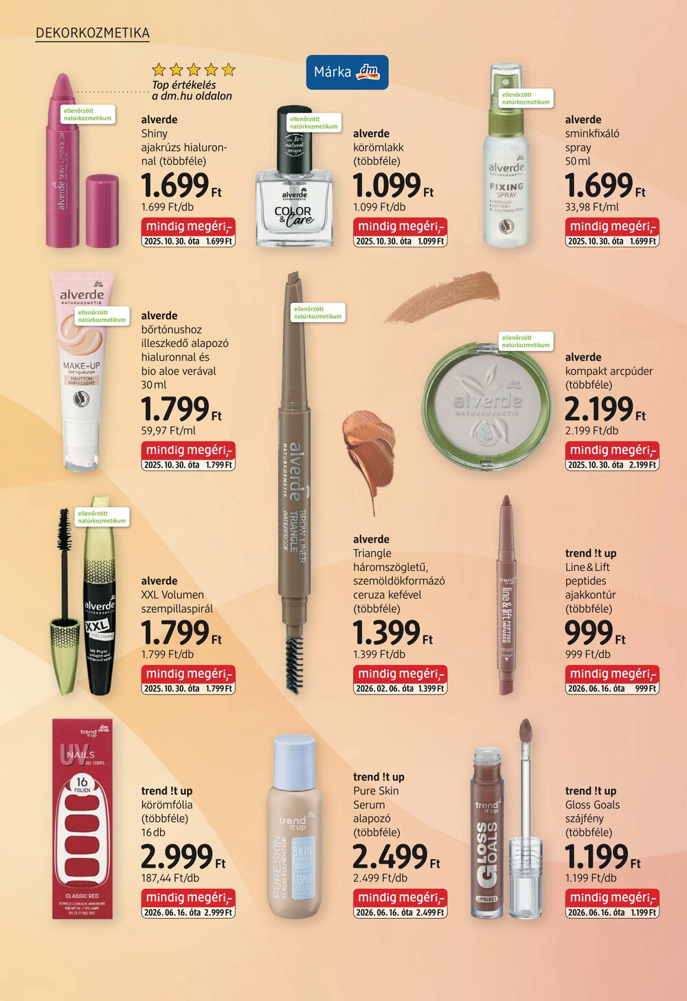 DM drogéria akciós újság 2026.09.03-tól - 10. oldal.