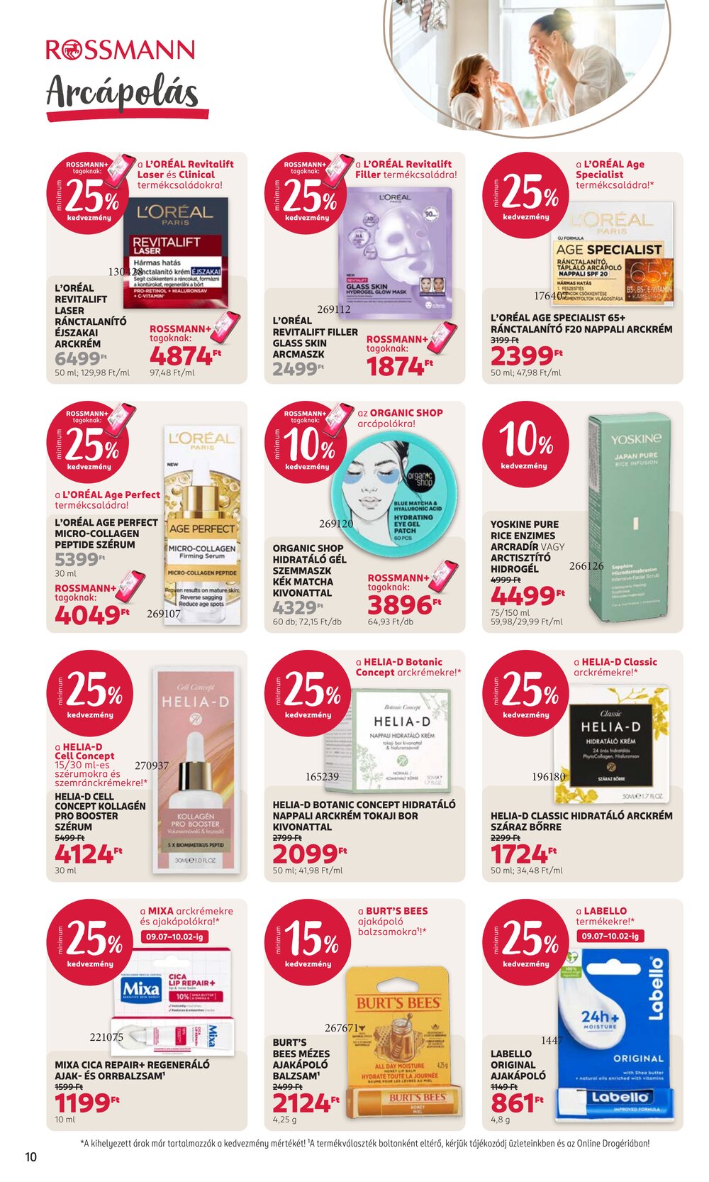 Rossmann akciós újság 2026.09.07-től - 12. oldal.