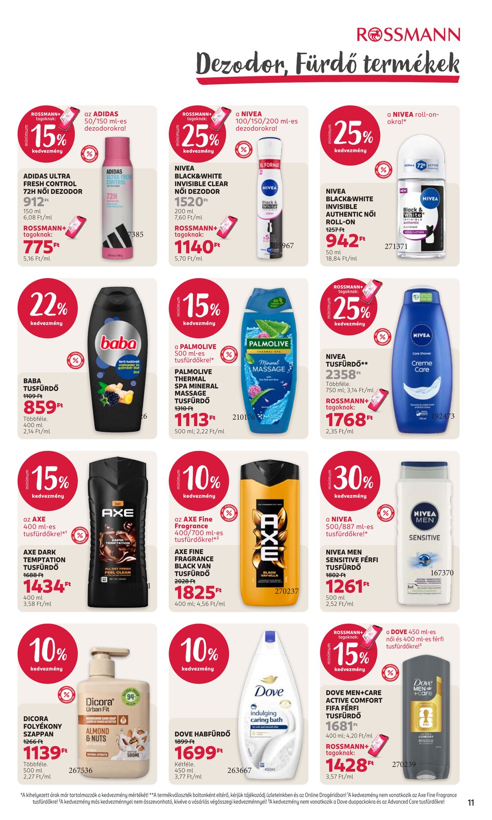 Rossmann akciós újság 2026.09.07-től - 13. oldal.
