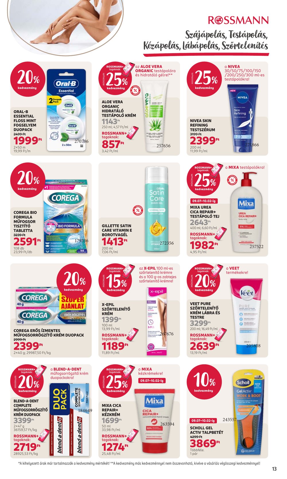 Rossmann akciós újság 2026.09.07-től - 15. oldal.