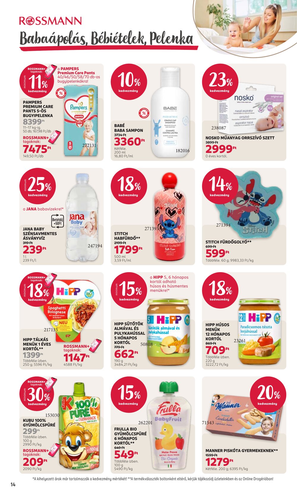Rossmann akciós újság 2026.09.07-től - 16. oldal.