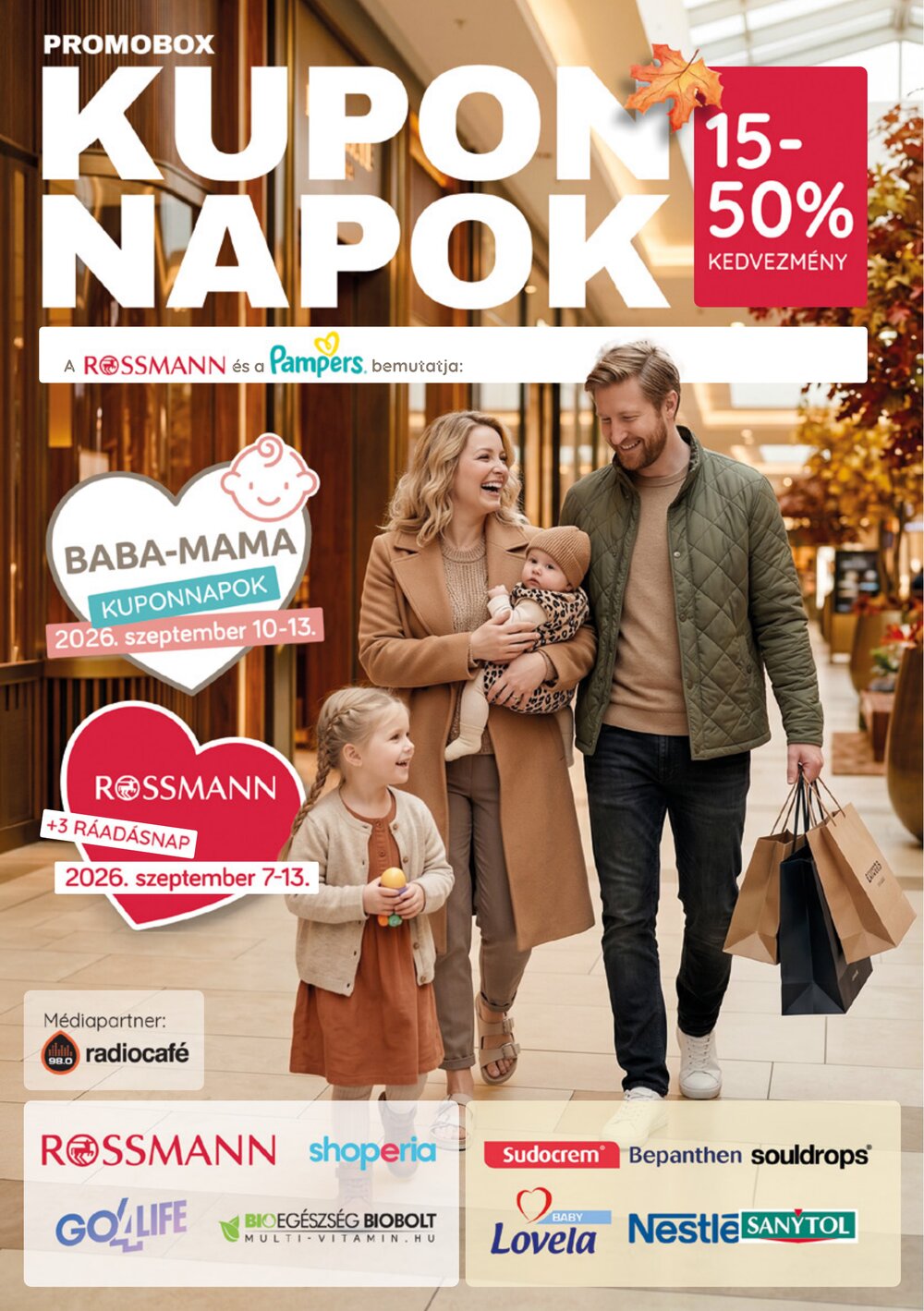 Rossmann akciós újság 2026.09.07-től - 1. oldal.