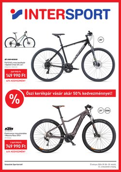 Intersport akciós újság 2026.09.08-tól
