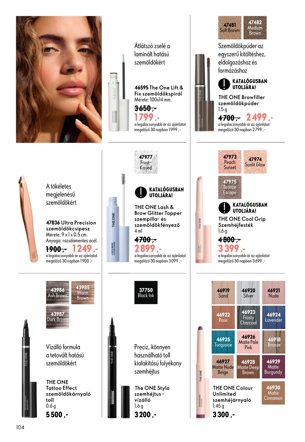 Oriflame akciós újság 2026.09.09-től - 104. oldal.