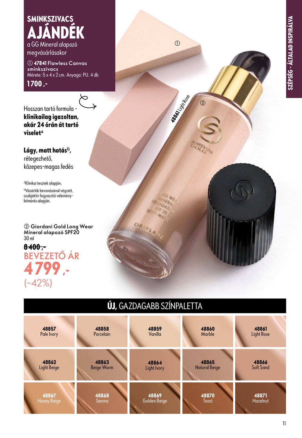 Oriflame akciós újság 2026.09.09-től - 11. oldal.