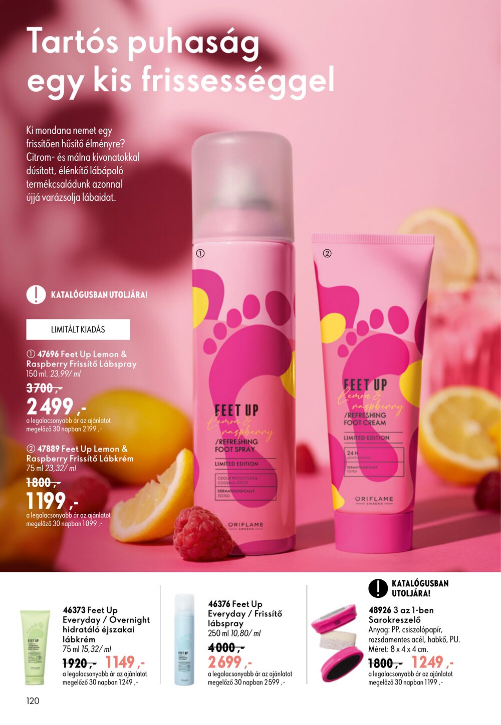Oriflame akciós újság 2026.09.09-től - 120. oldal.