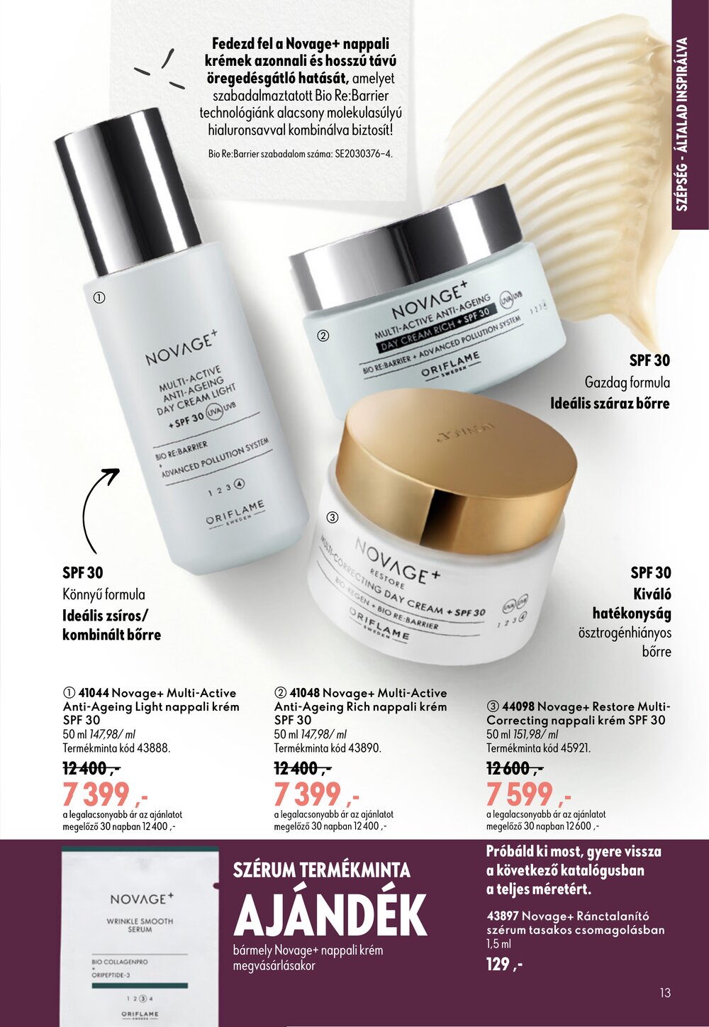 Oriflame akciós újság 2026.09.09-től - 13. oldal.