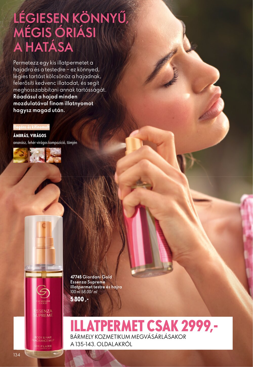 Oriflame akciós újság 2026.09.09-től - 134. oldal.