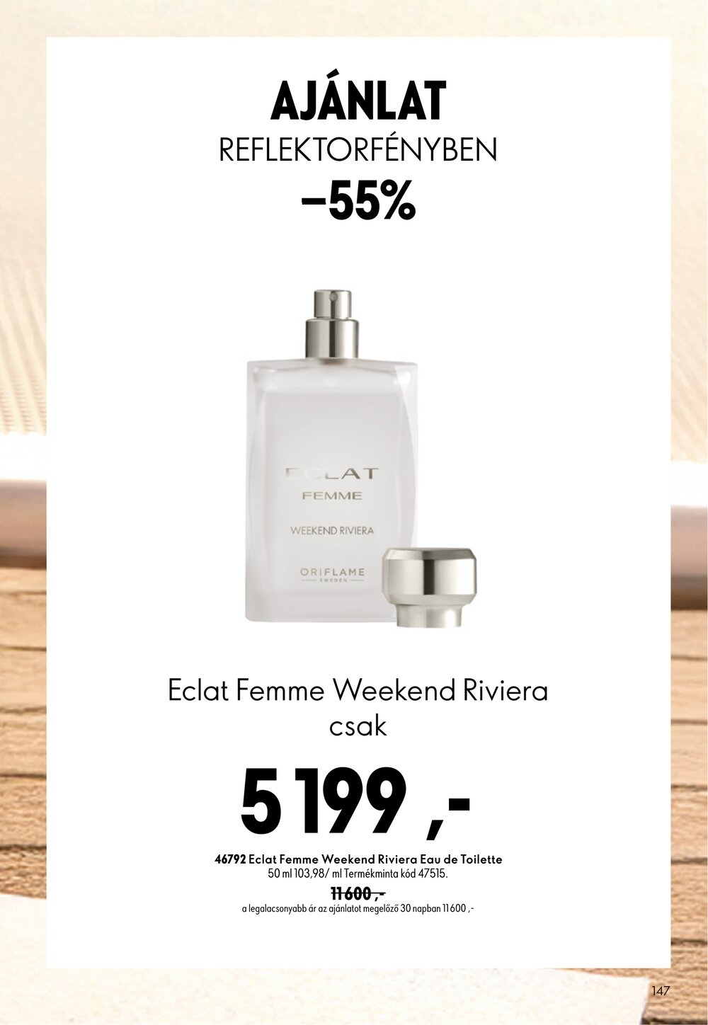Oriflame akciós újság 2026.09.09-től - 147. oldal.