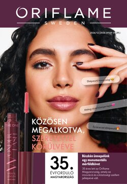 Oriflame akciós újság 2026.09.09-től