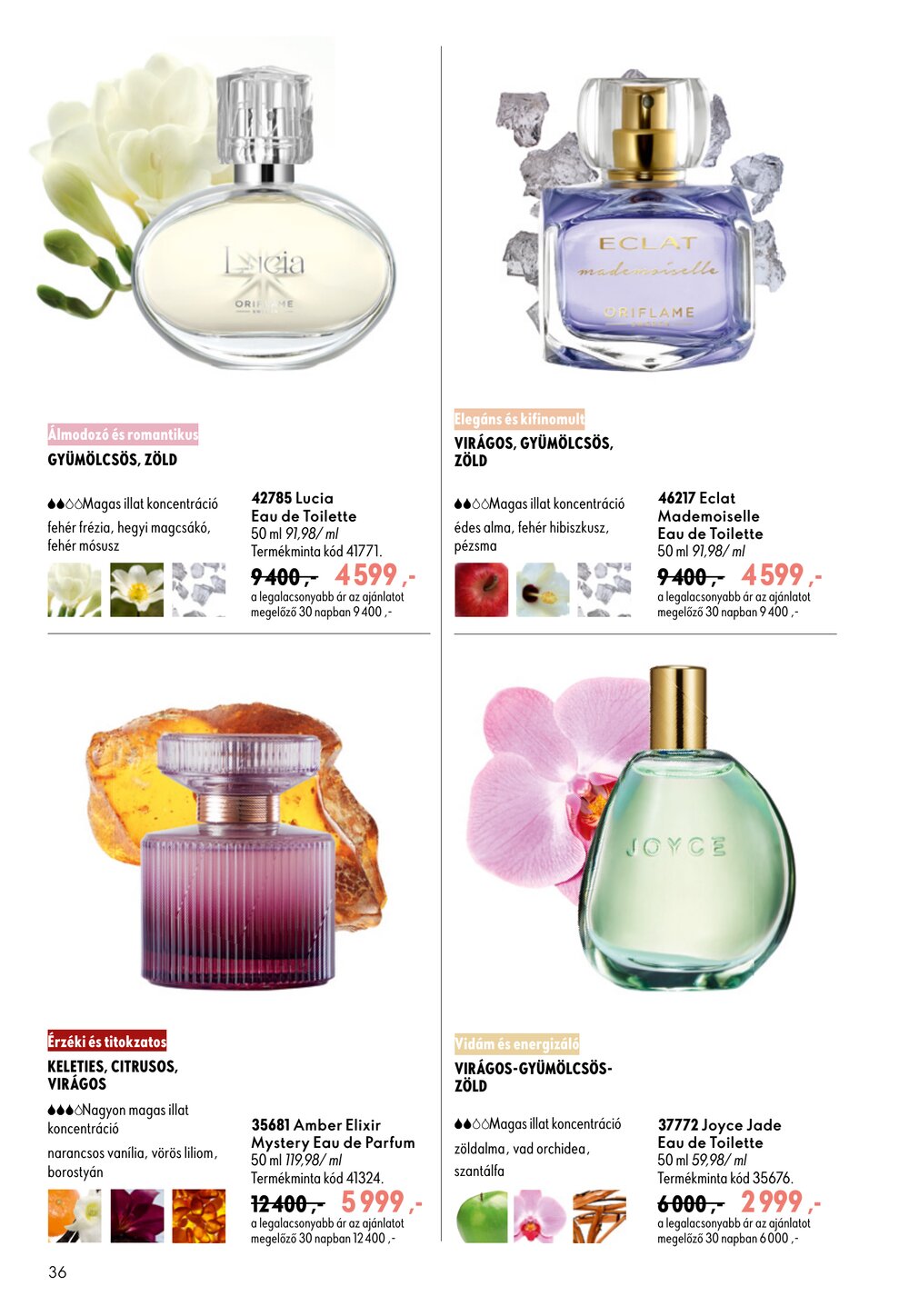 Oriflame akciós újság 2026.09.09-től - 36. oldal.