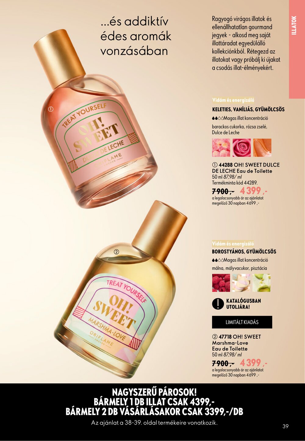 Oriflame akciós újság 2026.09.09-től - 39. oldal.