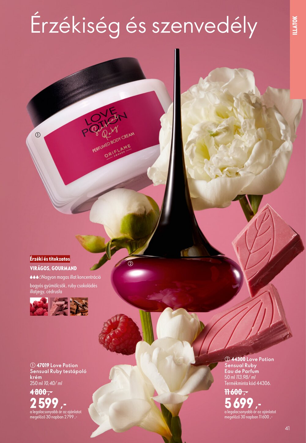 Oriflame akciós újság 2026.09.09-től - 41. oldal.