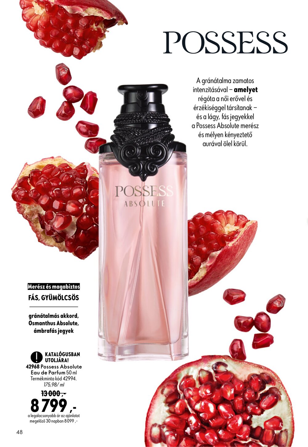 Oriflame akciós újság 2026.09.09-től - 48. oldal.