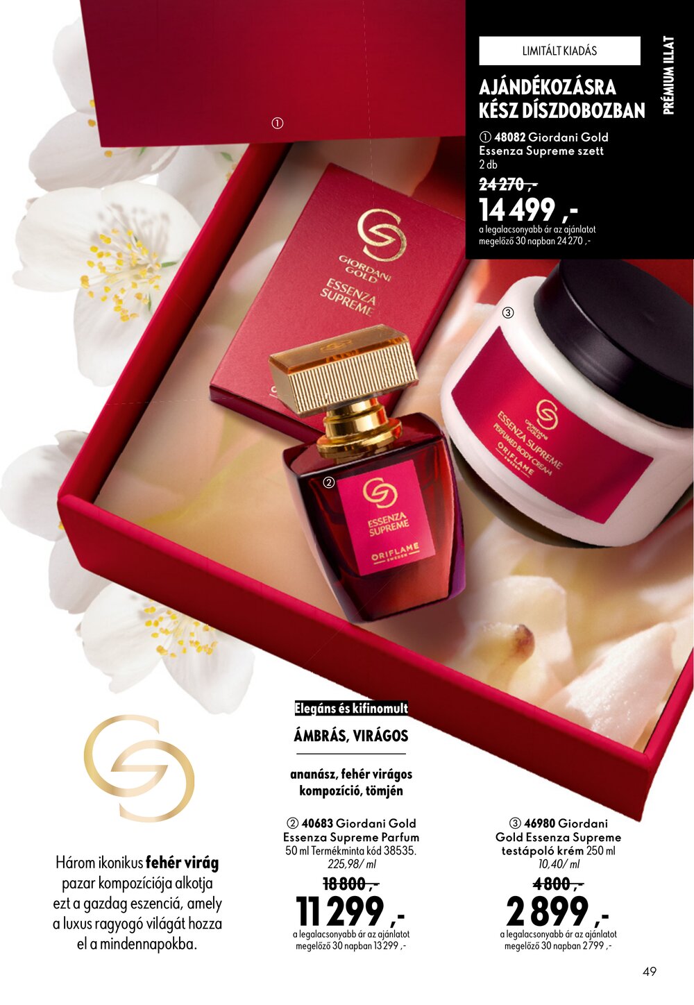 Oriflame akciós újság 2026.09.09-től - 49. oldal.