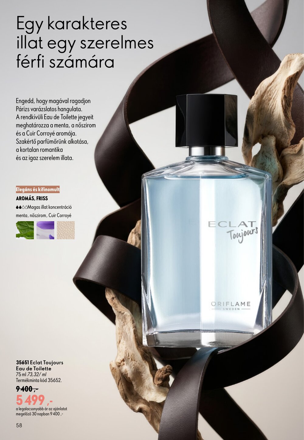 Oriflame akciós újság 2026.09.09-től - 58. oldal.