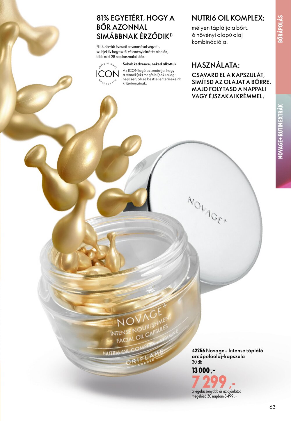 Oriflame akciós újság 2026.09.09-től - 63. oldal.