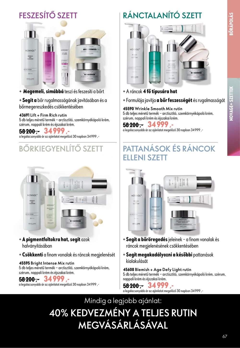 Oriflame akciós újság 2026.09.09-től - 67. oldal.