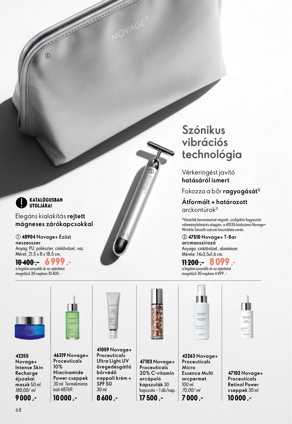 Oriflame akciós újság 2026.09.09-től - 68. oldal.