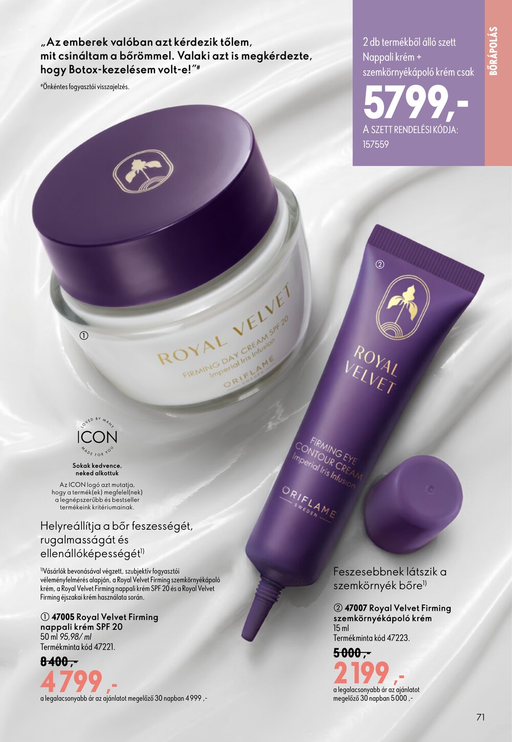 Oriflame akciós újság 2026.09.09-től - 71. oldal.