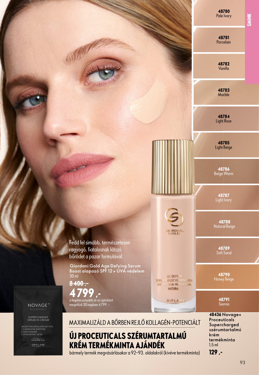 Oriflame akciós újság 2026.09.09-től - 93. oldal.