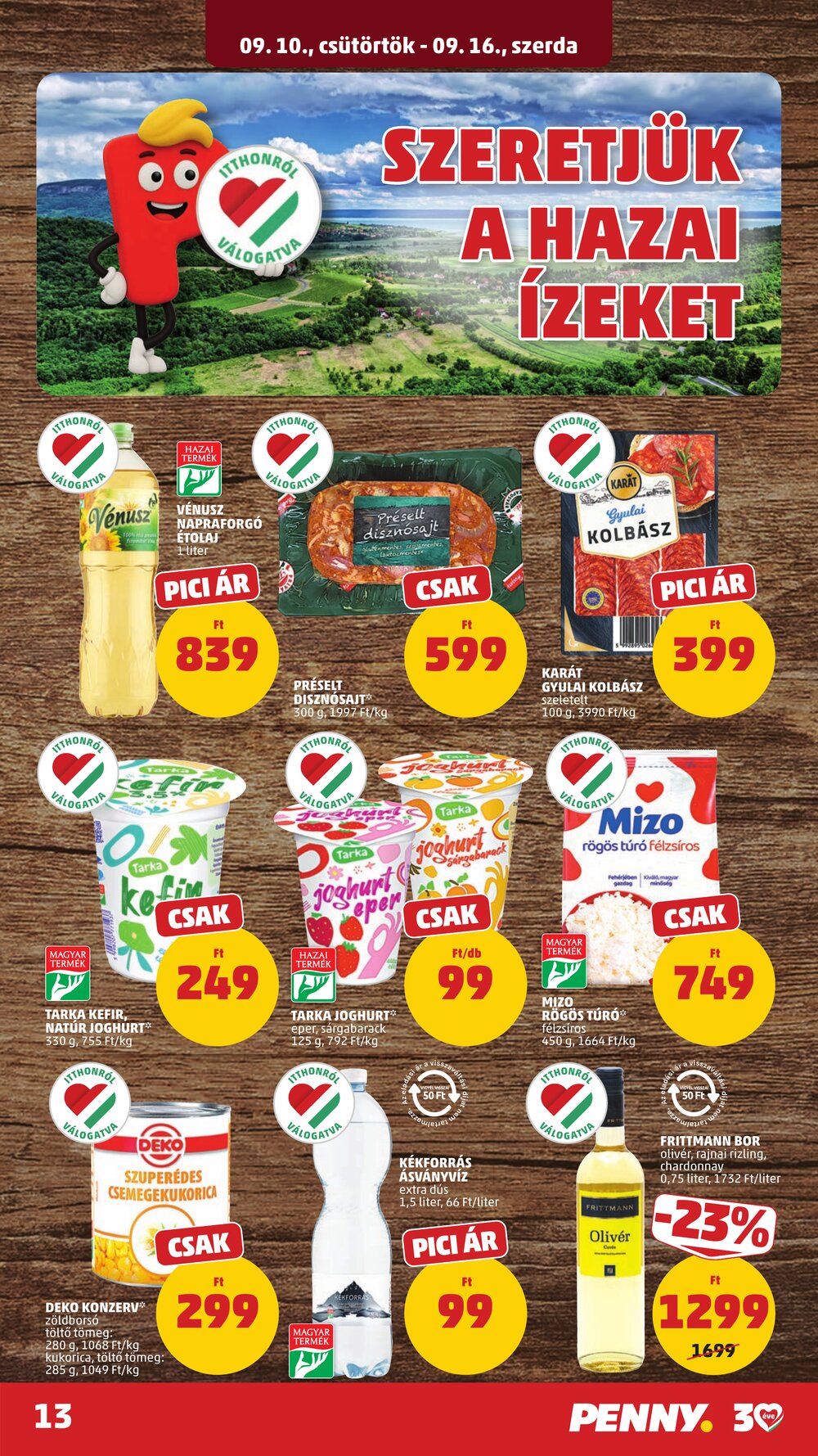 Penny Market akciós újság 2026.09.10-től - 17. oldal.