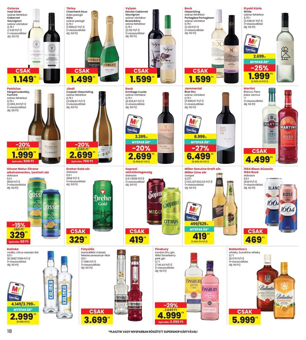 Interspar akciós újság 2026.09.10-től - 18. oldal.