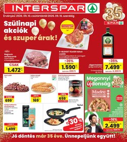 Interspar akciós újság 2026.09.10-től