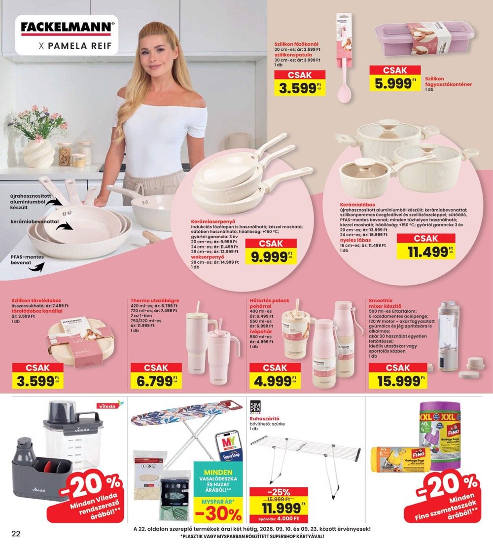 Interspar akciós újság 2026.09.10-től - 22. oldal.